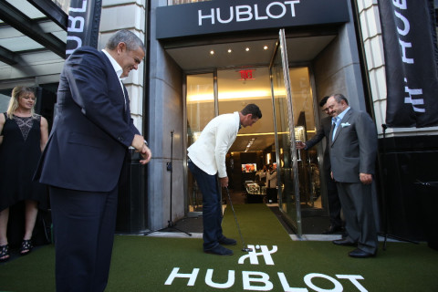 Открытие бутика Hublot в Сан-Франциско