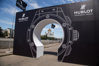 Hublot Powerboat Trophy в центре Москвы