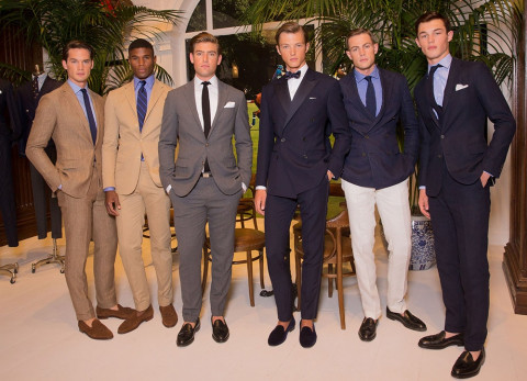 Презентация новой мужской коллекции Ralph Lauren Polo