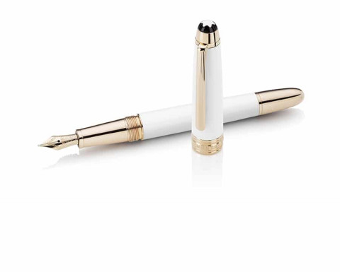 Montblanc Meisterstück в белом цвете