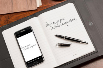 Виртуальная бумага Montblanc