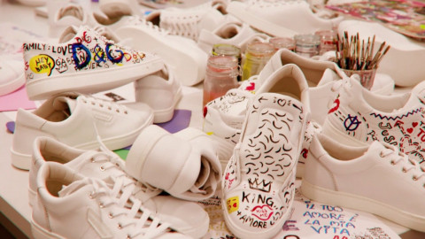 #DGSneakers painted by our artisan painters