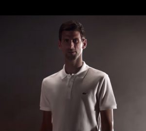 Djokovic ambassador Lacoste