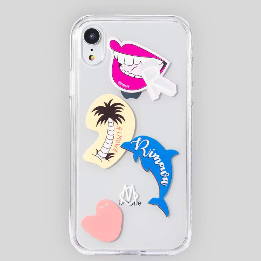 Transparent Stickers iPhone Case by Rimowa
