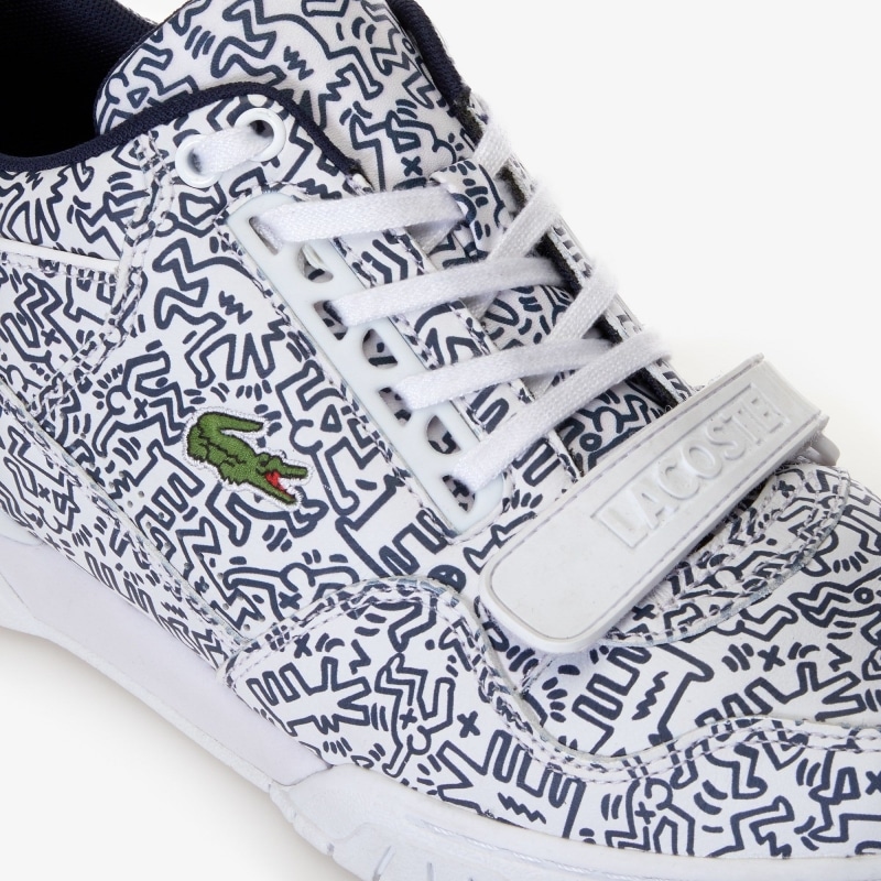 lacoste x keith haring sneakers