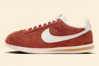 Осенние Nike Cortez в цвете Dark Russet
